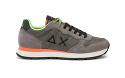 SNEAKER TOM FLUO IN NYLON E SUEDE INCHIOSTRO